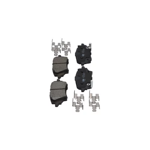 Sada brzdových platničiek kotúčovej brzdy KBP-9160 (KAVO PARTS) - obr. 3