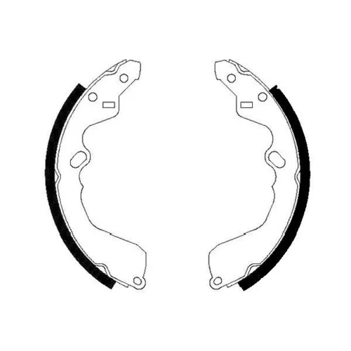 Sada brzdových čeľustí KAVO PARTS BS-4403