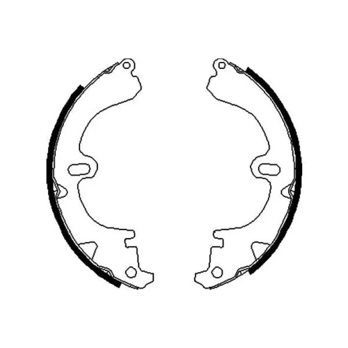 Sada brzdových čeľustí KAVO PARTS BS-9903
