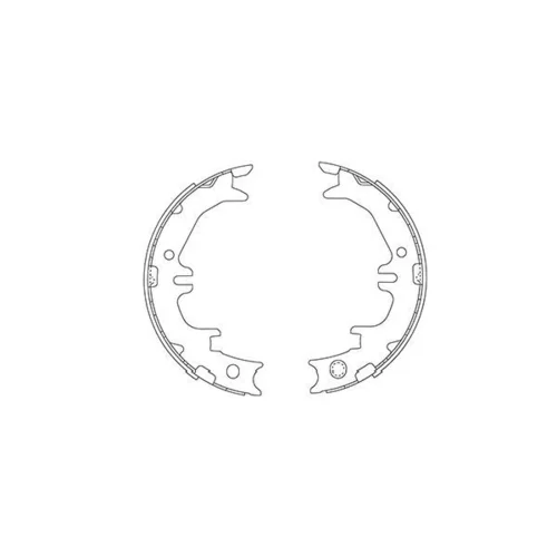 Sada brzdových čeľustí KAVO PARTS BS-9947