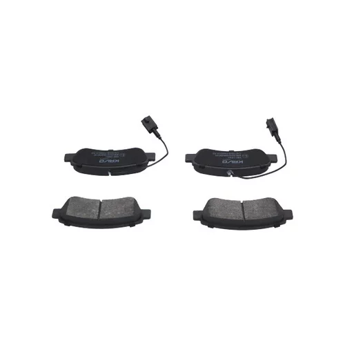 Sada brzdových platničiek kotúčovej brzdy KBP-10081 (KAVO PARTS) - obr. 2