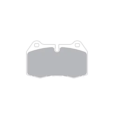 Sada brzdových platničiek kotúčovej brzdy KAVO PARTS KBP-6612