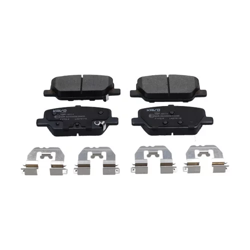 Sada brzdových platničiek kotúčovej brzdy KAVO PARTS KBP-10111