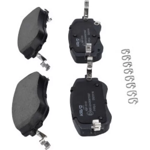 Sada brzdových platničiek kotúčovej brzdy KBP-10151 (KAVO PARTS) - obr. 3