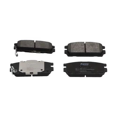 Sada brzdových platničiek kotúčovej brzdy KAVO PARTS KBP-3017