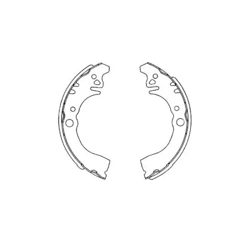 Sada brzdových čeľustí KAVO PARTS KBS-1906