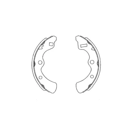 Sada brzdových čeľustí KAVO PARTS KBS-2904