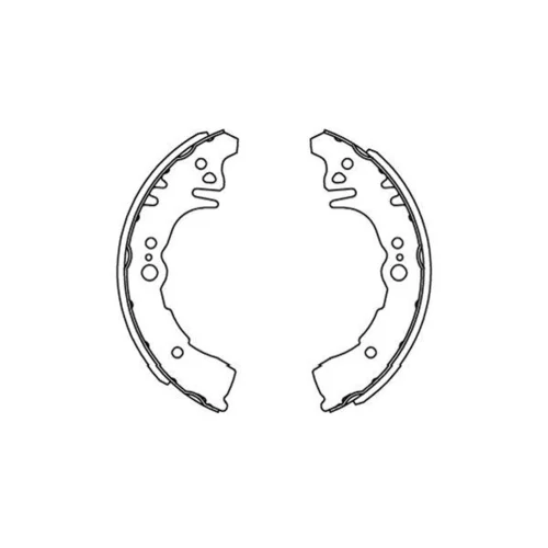 Sada brzdových čeľustí KAVO PARTS KBS-9917