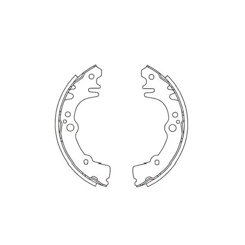Sada brzdových čeľustí KAVO PARTS BS-1923