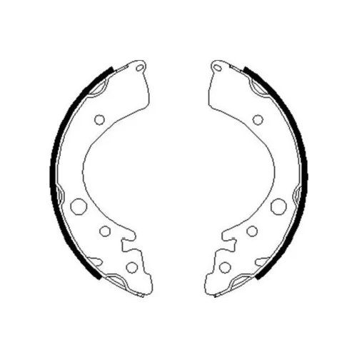 Sada brzdových čeľustí KAVO PARTS BS-2903