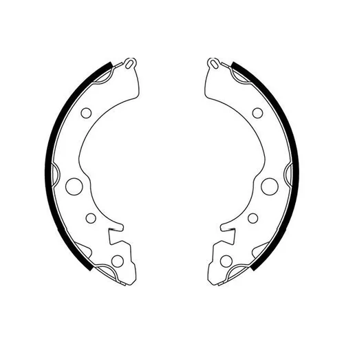 Sada brzdových čeľustí KAVO PARTS BS-2909