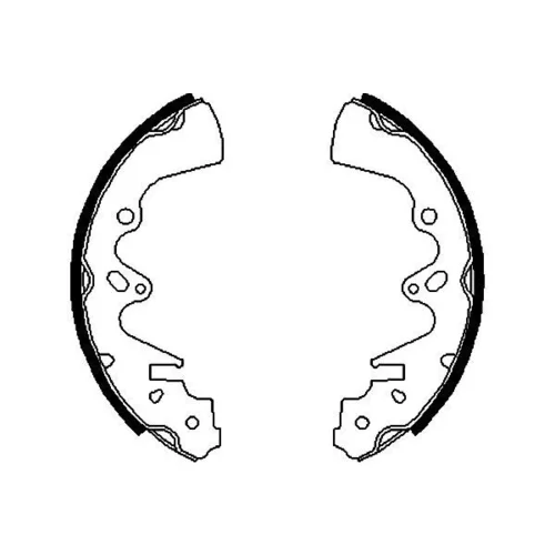 Sada brzdových čeľustí KAVO PARTS BS-5404