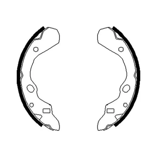 Sada brzdových čeľustí KAVO PARTS BS-5413