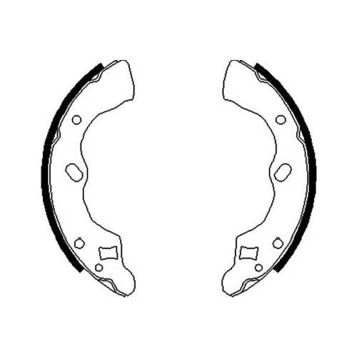 Sada brzdových čeľustí KAVO PARTS BS-5415