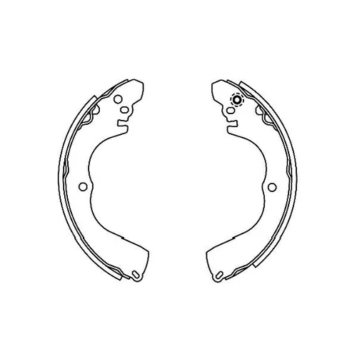 Sada brzdových čeľustí KAVO PARTS BS-6425