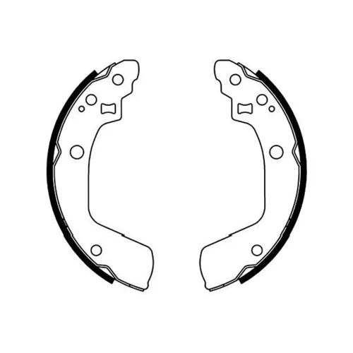 Sada brzdových čeľustí KAVO PARTS BS-8929