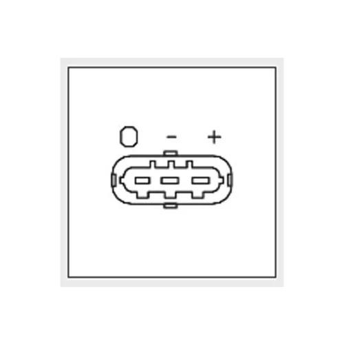 Snímač tlaku v sacom potrubí KAVO PARTS EMS-1004