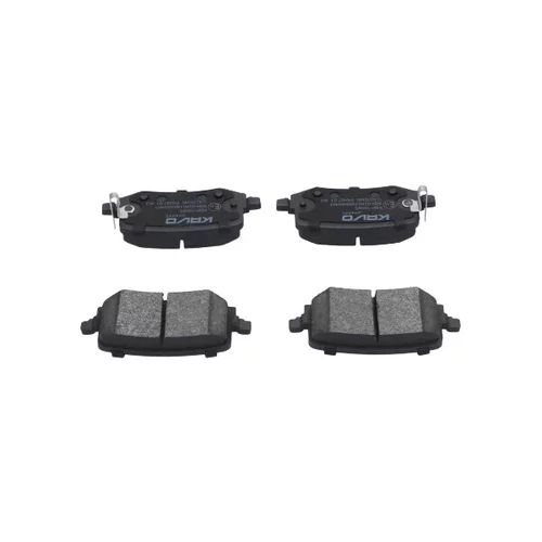 Sada brzdových platničiek kotúčovej brzdy KBP-10095 (KAVO PARTS) - obr. 2