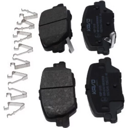 Sada brzdových platničiek kotúčovej brzdy KBP-10105 (KAVO PARTS) - obr. 3