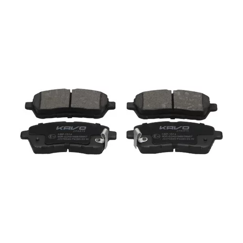 Sada brzdových platničiek kotúčovej brzdy KAVO PARTS KBP-1514