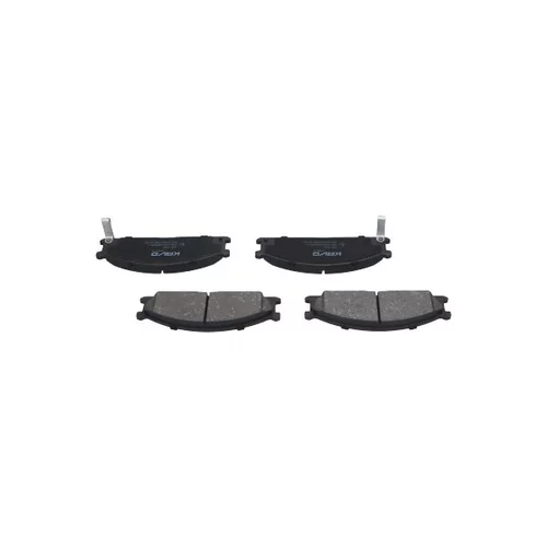 Sada brzdových platničiek kotúčovej brzdy KBP-6503 (KAVO PARTS) - obr. 2