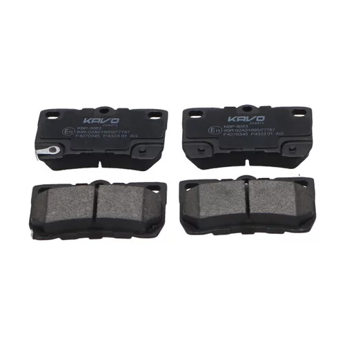 Sada brzdových platničiek kotúčovej brzdy KAVO PARTS KBP-9083
