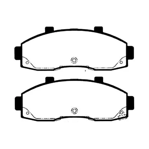 Sada brzdových platničiek kotúčovej brzdy KAVO PARTS BP-4003