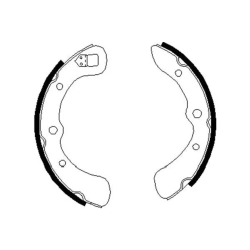 Sada brzdových čeľustí KAVO PARTS BS-1900