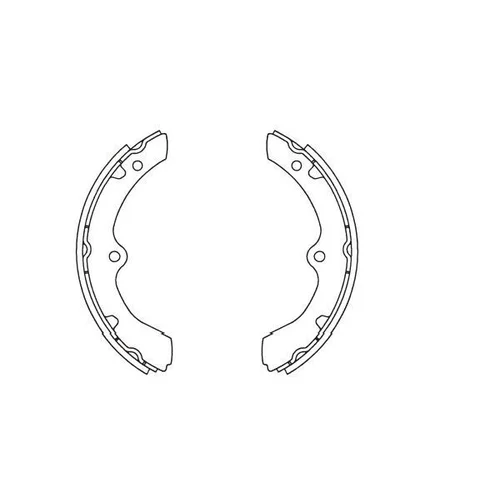 Sada brzdových čeľustí KAVO PARTS BS-3921
