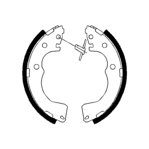Sada brzdových čeľustí KAVO PARTS BS-5421