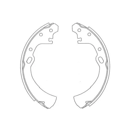 Sada brzdových čeľustí KAVO PARTS BS-7417