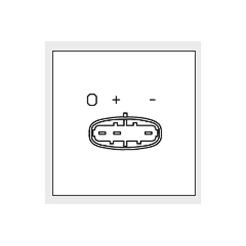 Snímač tlaku v sacom potrubí KAVO PARTS EMS-3001