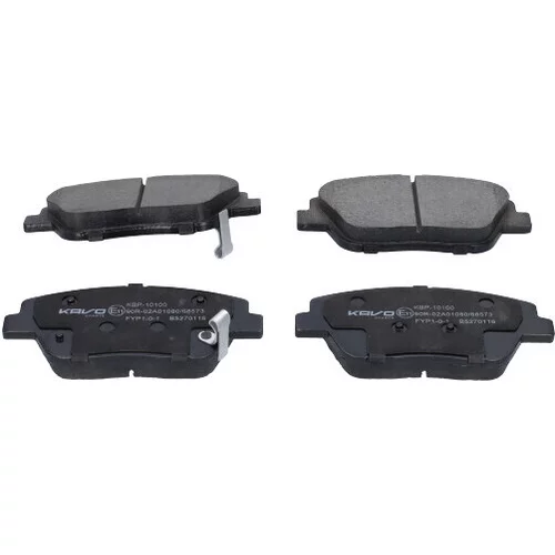 Sada brzdových platničiek kotúčovej brzdy KAVO PARTS KBP-10100