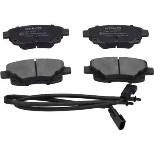 Sada brzdových platničiek kotúčovej brzdy KAVO PARTS KBP-10211