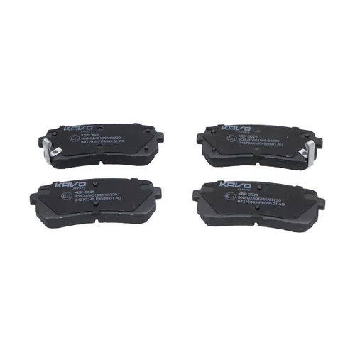 Sada brzdových platničiek kotúčovej brzdy KAVO PARTS KBP-3026
