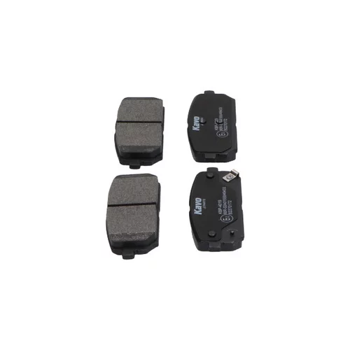 Sada brzdových platničiek kotúčovej brzdy KBP-4019 (KAVO PARTS) - obr. 3