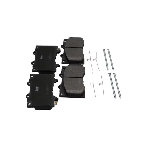 Sada brzdových platničiek kotúčovej brzdy KBP-6588 (KAVO PARTS) - obr. 3