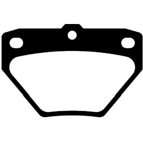 Sada brzdových platničiek kotúčovej brzdy KAVO PARTS BP-9069