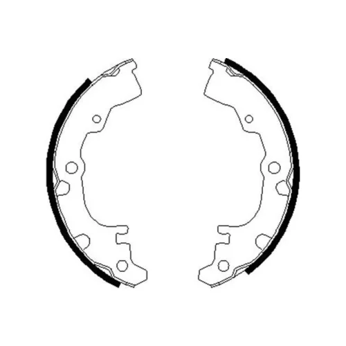 Sada brzdových čeľustí KAVO PARTS BS-1901