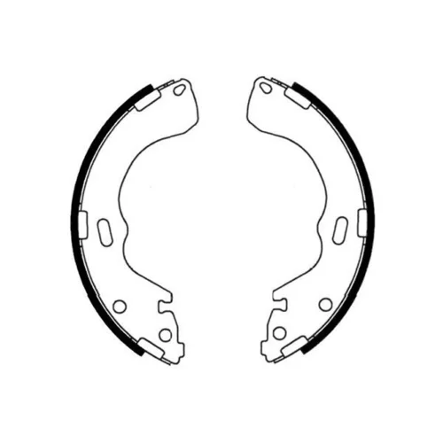 Sada brzdových čeľustí KAVO PARTS BS-5428