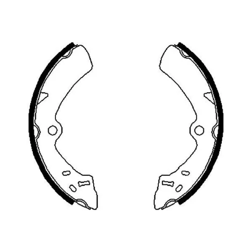 Sada brzdových čeľustí KAVO PARTS BS-8902