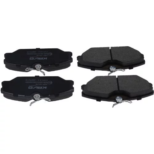 Sada brzdových platničiek kotúčovej brzdy KAVO PARTS KBP-10178