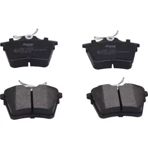 Sada brzdových platničiek kotúčovej brzdy KAVO PARTS KBP-10206