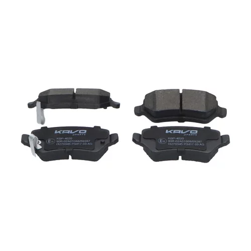 Sada brzdových platničiek kotúčovej brzdy KAVO PARTS KBP-4020