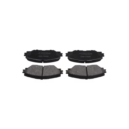 Sada brzdových platničiek kotúčovej brzdy KBP-9026 (KAVO PARTS) - obr. 2