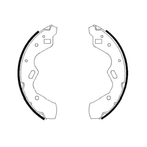 Sada brzdových čeľustí KAVO PARTS KBS-5412