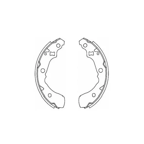 Sada brzdových čeľustí KAVO PARTS BS-1921