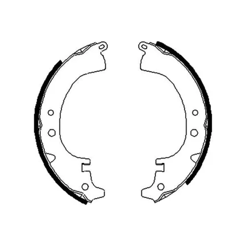 Sada brzdových čeľustí KAVO PARTS BS-9900