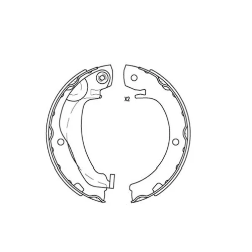 Sada brzdových čeľustí KAVO PARTS BS-9956