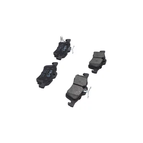 Sada brzdových platničiek kotúčovej brzdy KBP-2066 (KAVO PARTS) - obr. 1